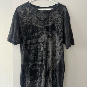 Men's Monarchy Black Graphic T-Shirt